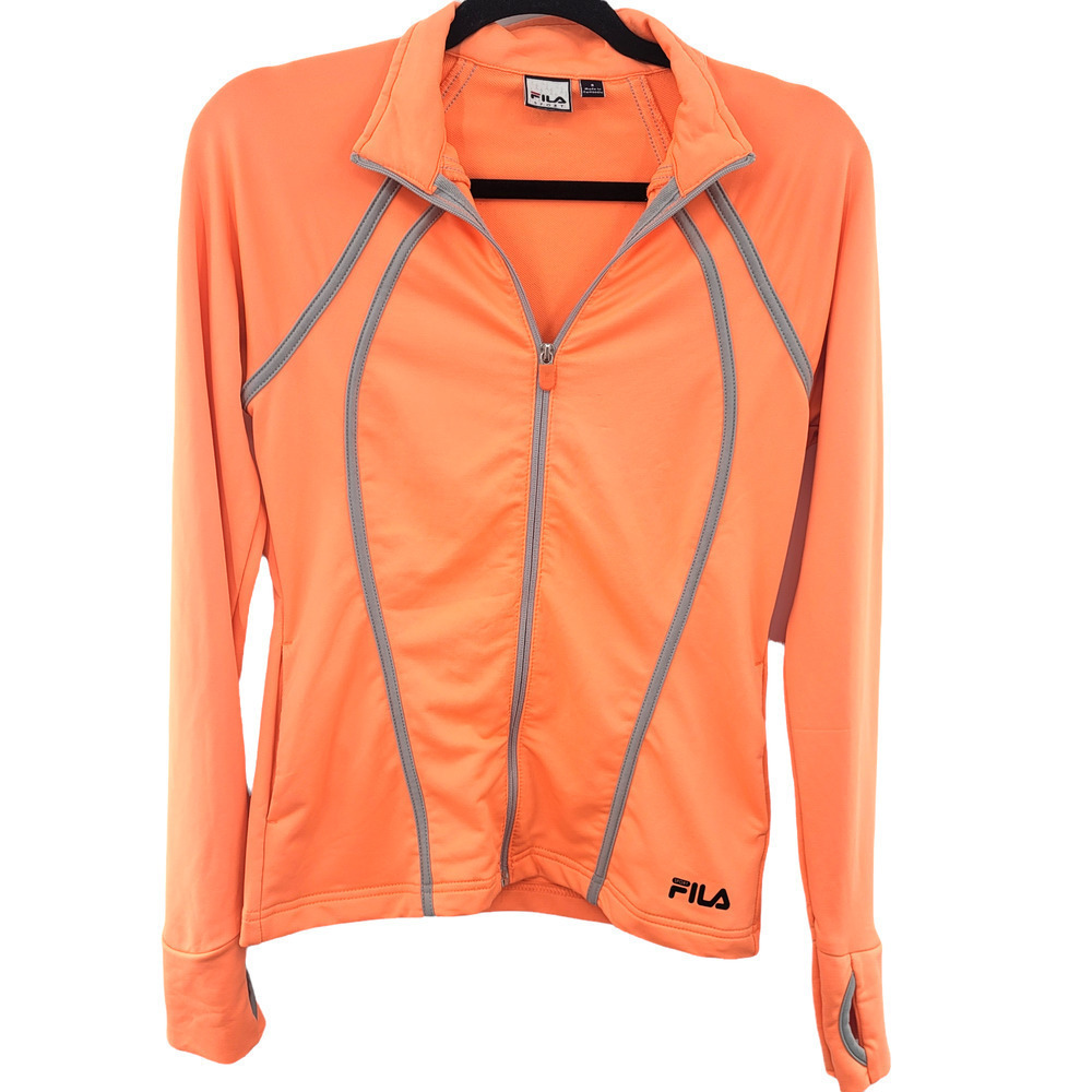 FILA Sport Performance Track Jacket Size S Active